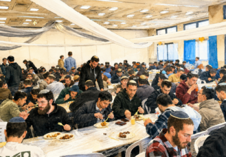 חדר אוכל - ציור מוקטן